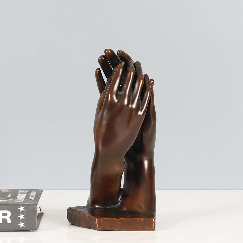 Bronze Hands Statue