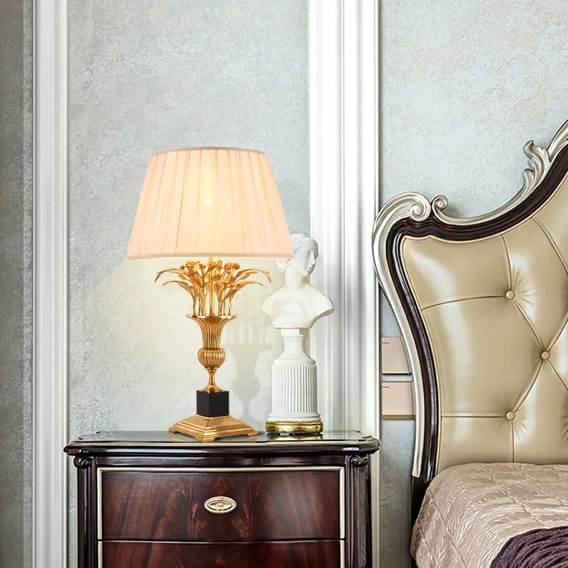Luxury Brass Table Lamp