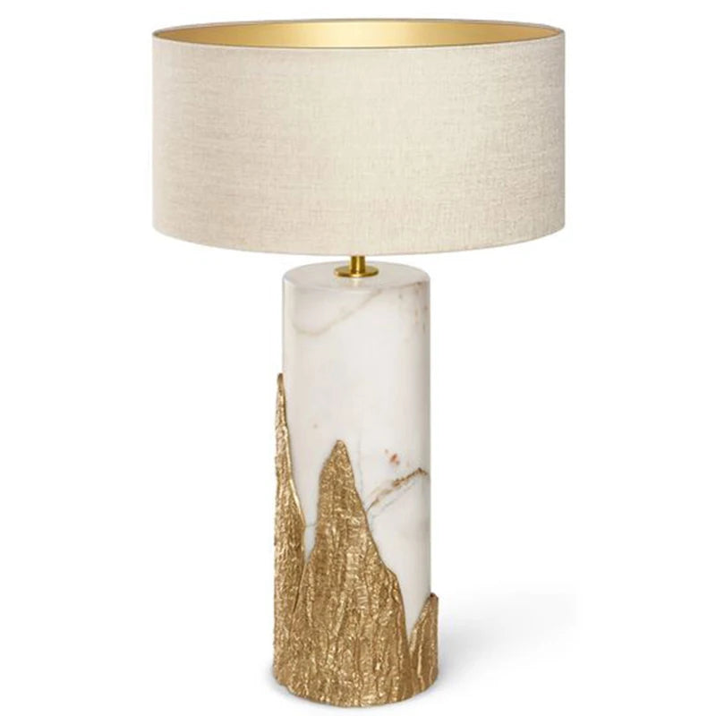 Luxury High-Grade Marble Bedside Table Lamp