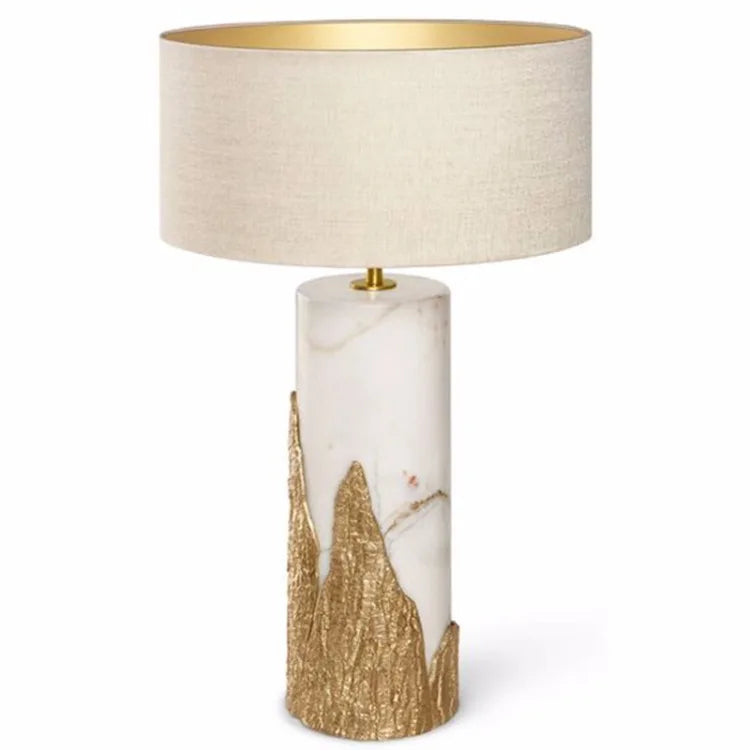 Luxury High-Grade Marble Bedside Table Lamp