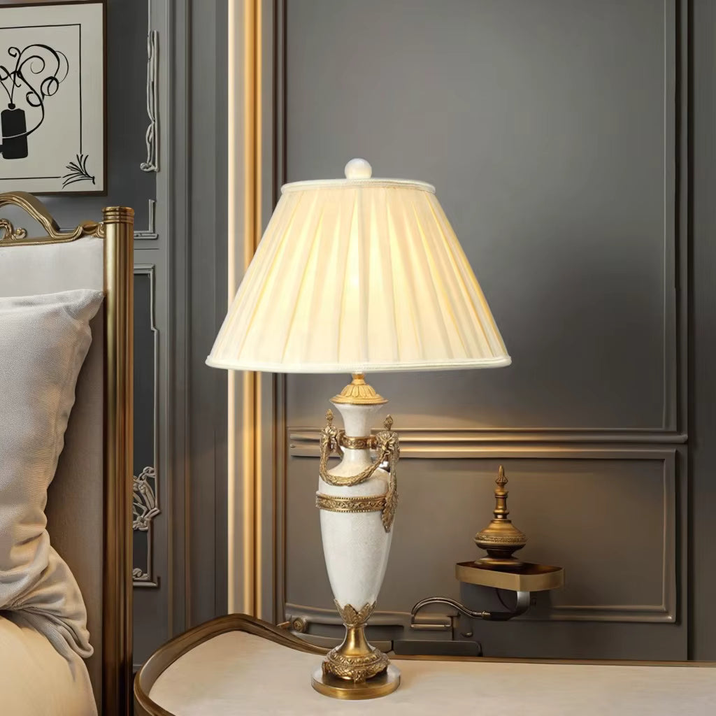 American Vintage Ceramic and copper table lamp (Copy)