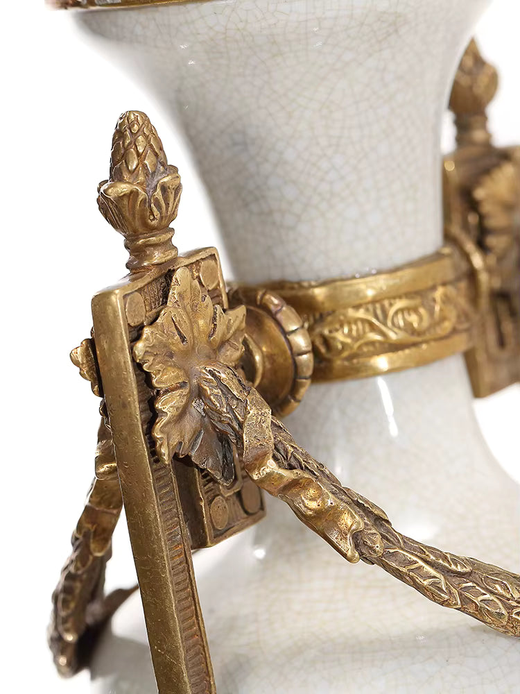 American Vintage Ceramic and copper table lamp (Copy)