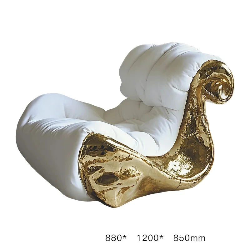 Contemporary lounge chair in UAE for premium villa décor - Luxury Furniture for Luxury Homes 