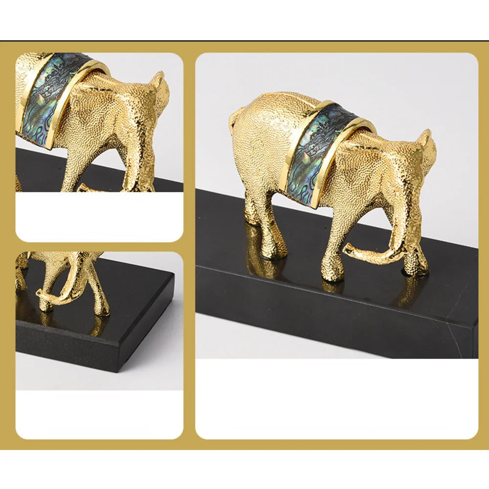 Lucky Elephant Desktop, Luxury Decoration