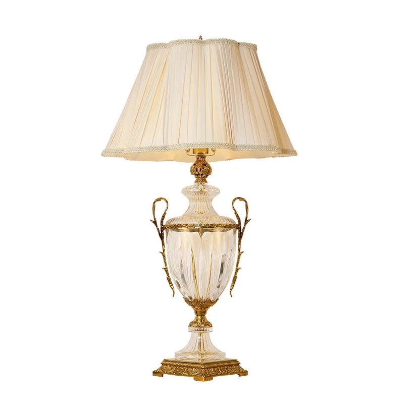 Luxury Decorative Crystal Glass Table Lamps