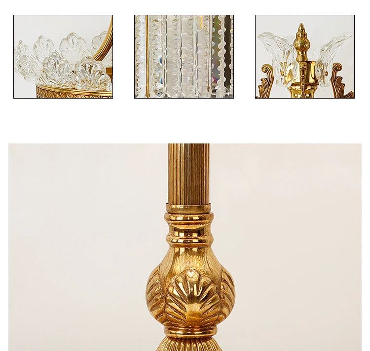 High-End Copper Table Lamp