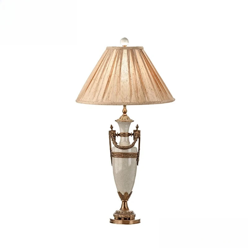 American Vintage Ceramic and copper table lamp (Copy)