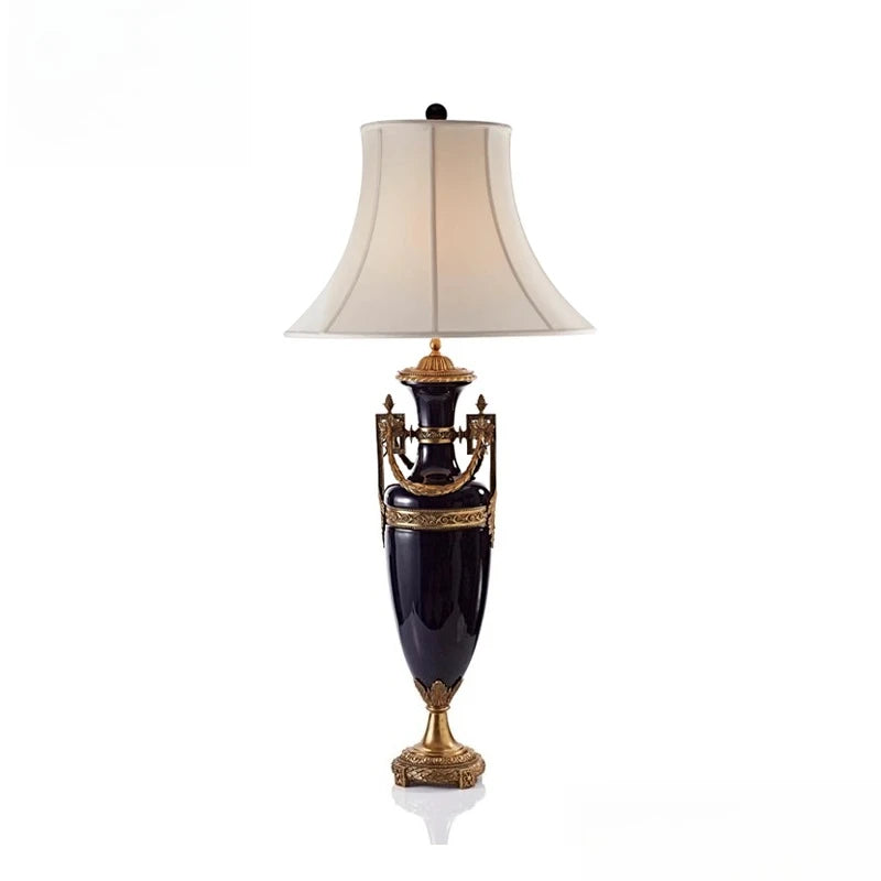 American Vintage Ceramic and copper table lamp (Copy)