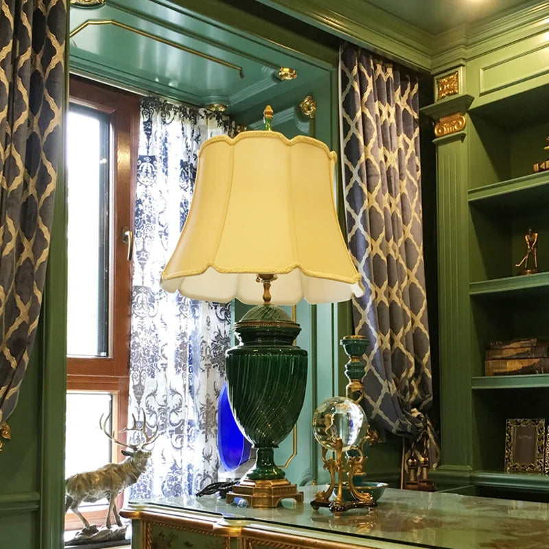 High-end decorative table lamp - Luxury home decor for elegant living room -elegant villa interior design  