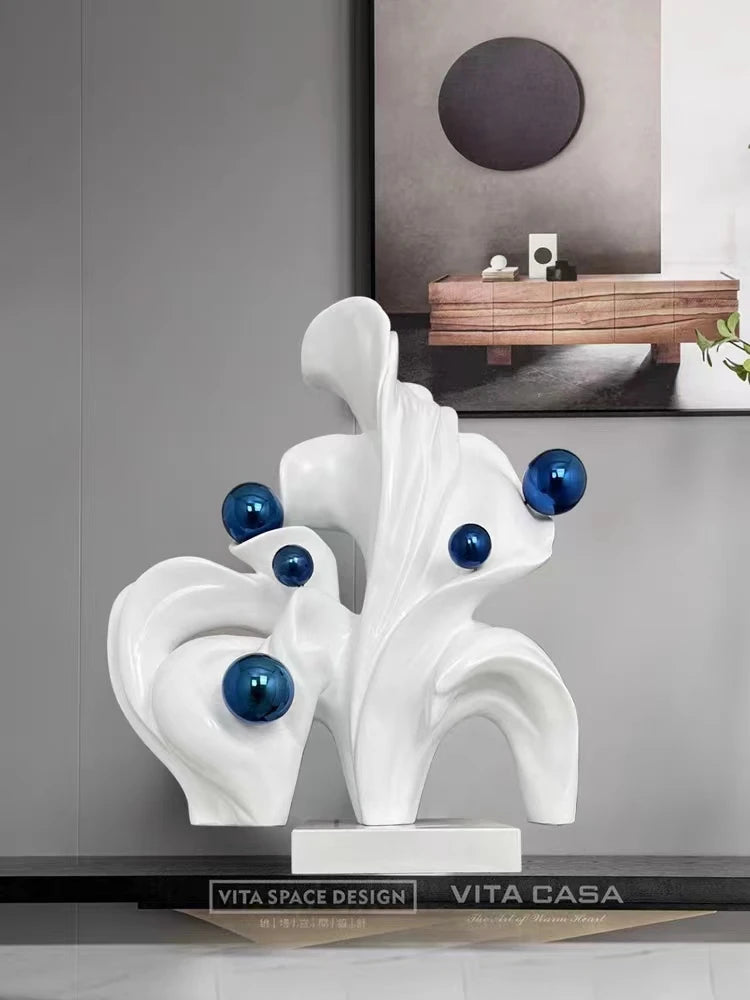 Abstract Art Statue Luxury Floor Decoration